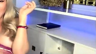 Cute Shemale Solo Webcam Masturbation