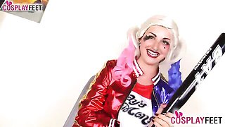 Delicious Harley Quinn at rht nylons smut