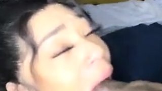 Wockesha Homemade Blowjob Tape With BBC