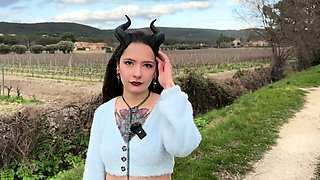 Gorgeous brunette babe fucked hardcore in the bathroom