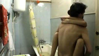 Dilettante tiny oriental kazakh legal age teenager angel and Russian mate pt2
