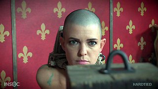 Small tit brunette gives a nice hard blowjob and fuck