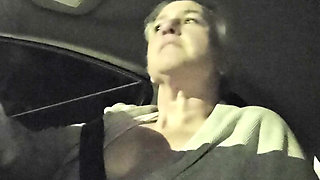 Friends Dirty Panties Make Me Gush in My Car as I Leave Her House Pt 1 of 2