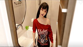 Creampie record, mom anal, hentai