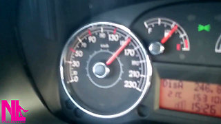 Driving Fast in Flowered Ballet Flats