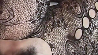 Seductive Brunette Babe Vibed and Fucked to Explosive Facial