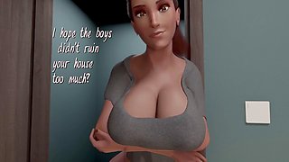 Sneaky voyeur gets an eyeful