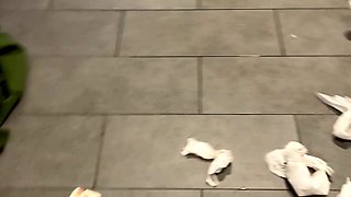 Emo teen Becka solo webcam masturbation