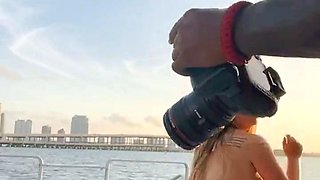 Blonde Natasha Marley with big boob