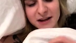 Aoife Bee Flashing Tits From The Bed