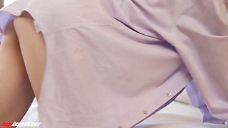 NEW SENSATIONS - Babysitter Sneaks Into Her Boss's House and Wants To Fuck Him