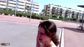 Nathalie Vanadis: Anal Fuck at the Beach with Nathalie Vanadis and Her Big Natural Tits