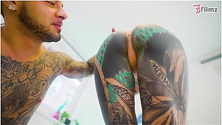 Tattooed Slut Gets Wrecked By Massive Italian Cock Deepthroat, Atm & Full-body Cumshot
