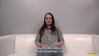 Sensual Czech Beauty Mesmerizes in Solo Audition