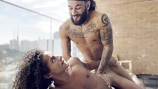 Noah Bueno's Interracial Homemade Threesome Ignites Wild BDSM Heat
