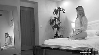 Gentle Abby Cross and Blake Eden at pussy fingering dirt