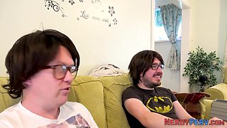 Real british ho sucking nerds dick