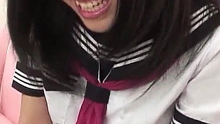 Asian college teen shaved by stepdad and then fucked