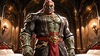 Blindfolded Surprise for the Princess Zelda - Ai Generated Cartoon