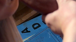 Straight Lad Fucks Both Jak & April