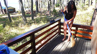 Cabin Prisoner Part 1! (objectified Doormat)