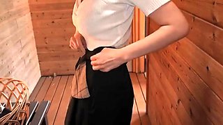 Japanese teen in a hardcore sex