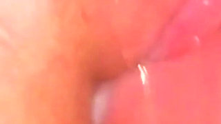 Fuck with My Roommate and Cum on Shaved Pussy