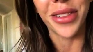 Cute amateur brunette gives pov blowjob and fuck