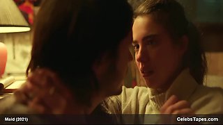 Margaret Qualley topless sex tape