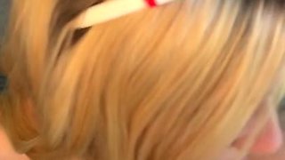 Blondie Nurse Lexi POV sex