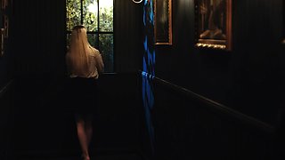 Cute Petite Blonde Girl Nata Gold Facefucked by Horny Real