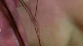 Enjoying this amazing fuck with my sexy brunette girlfriend with perfect tits as she licks and sucks my cock