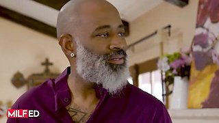 Perfect Ebony Mystique and Ricky Spanish - reverse cowgirl smut - MILFED