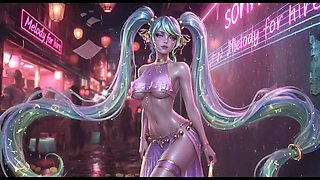 Ai Compilation Sona League of Legends Wet and Shiny Body