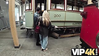 Stanley Johnson and Nikoletta Queen's hot blonde dirt by VIP 4K