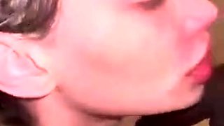 Eloa Lins Sucking on a Big Black Monster Cock