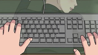 Naruto: Kunoichi Trainer - Big Ass Blonde Secretary Teen Has Risky Office Sex at Work with a Big Dick Co Worker