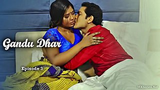 Indian Gandu Dhar Surrenders to Passionate Heat