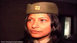 Tereza - A Horny Guardswoman: Blowjob, Doggy  Cowgirl Porn