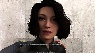 Granny House 129: Dining Table Fuck with Paveena and Priya in 3D Hentai Animation