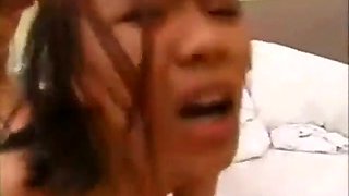 filipina teen gets creampie from white cock