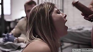 Adriana Chechik And Katie Sloane In 18yo Girl Is Fucked Rough By 2 Officers
