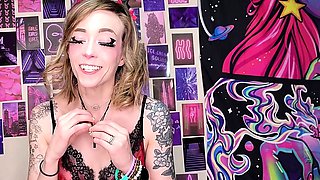 Horny Blonde In Solo Masturbation