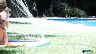 Small tits dirt with vicious hottie from Zizi Vids