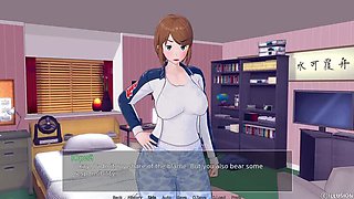 Part 50: Horny Asian Tutor Gets Hardcore Doggystyle Fuck with Big Cock & Huge Dildo - Complete 3D Hentai Gameplay