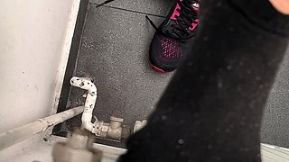 Black Amateur Explore Hot Foot Fetish