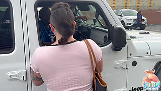 Quinn Marie Seduces Taxi Driver Cory Strokes