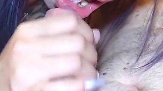 Very Sexy Thai Mj in Maid Ravaged by Big White Cock and Swallows All the Cum