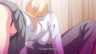 Busty Anime College Babes Threesome - Blonde Hentai Sex