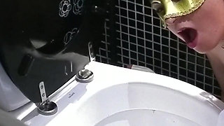 Slave Slut Mouth Served as a Toilet